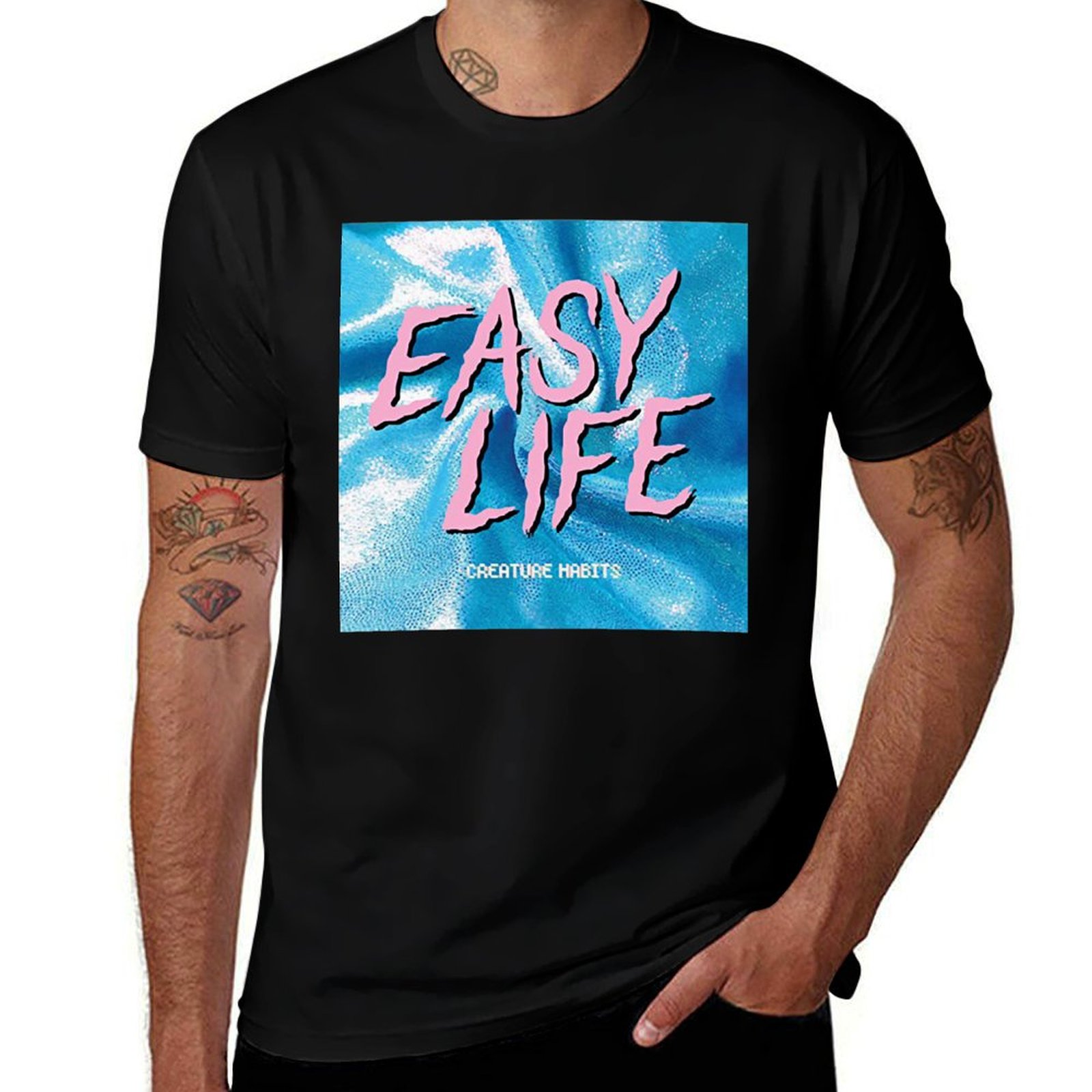Anime Merchandise T Shirt - BEST SELLER -easy life album cover
