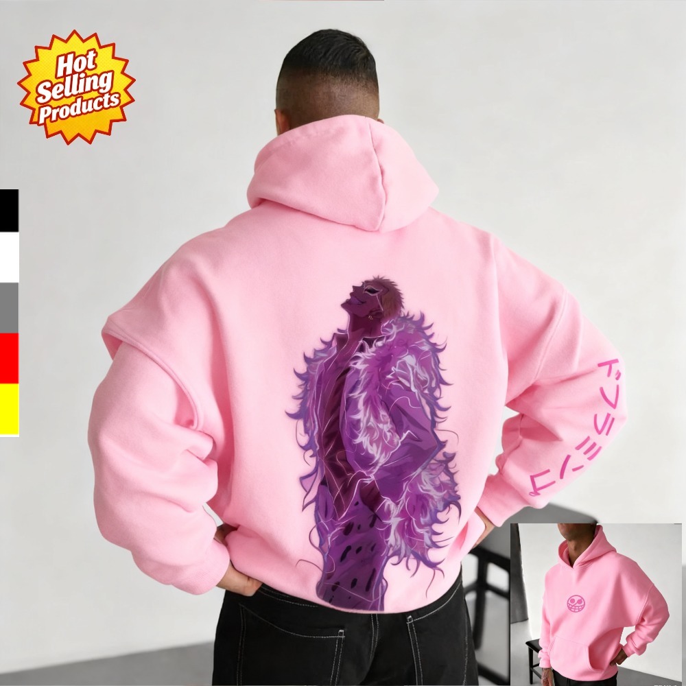 One Piece Hoodie Donquixote Do - огляд і ціна Anime Merchandise Store In Japan