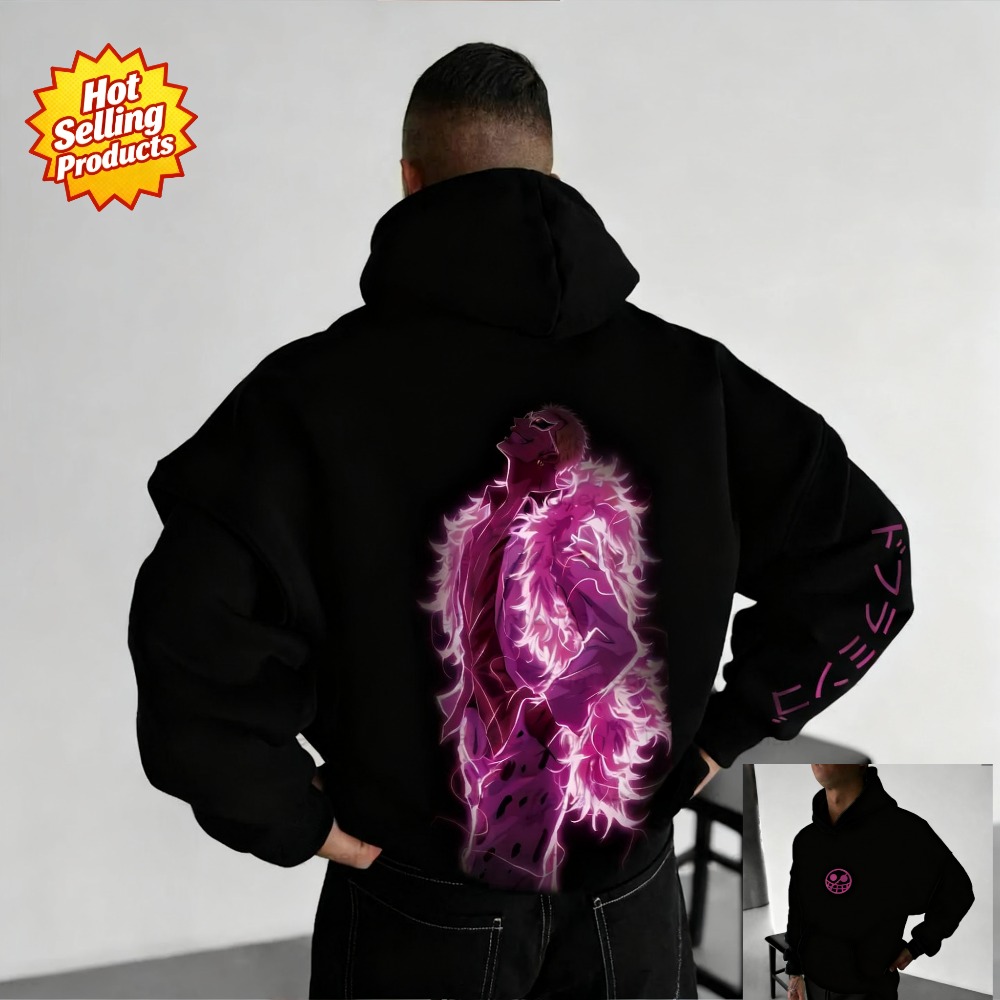 One Piece Hoodie Donquixote Do - огляд і ціна Anime Merchandise Store In Japan