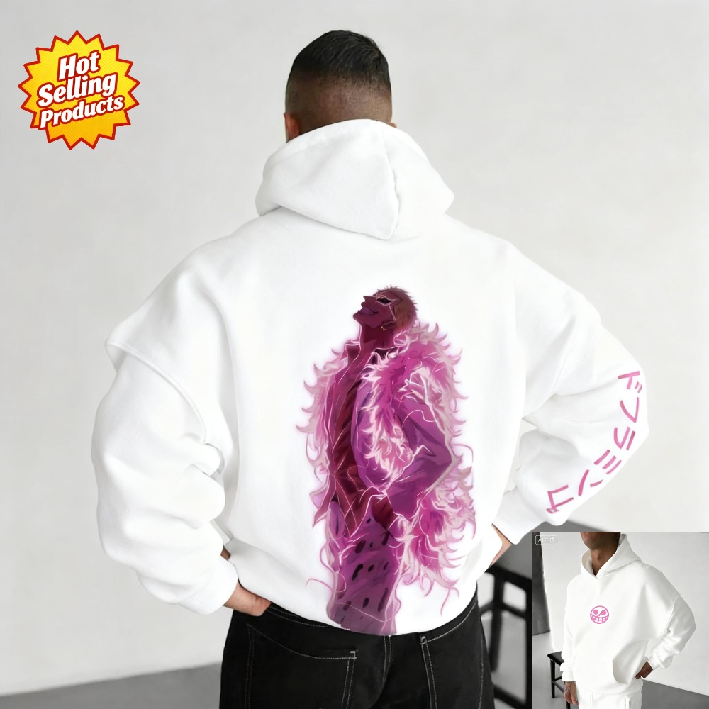 One Piece Hoodie Donquixote Do - огляд і ціна Anime Merchandise Store In Japan