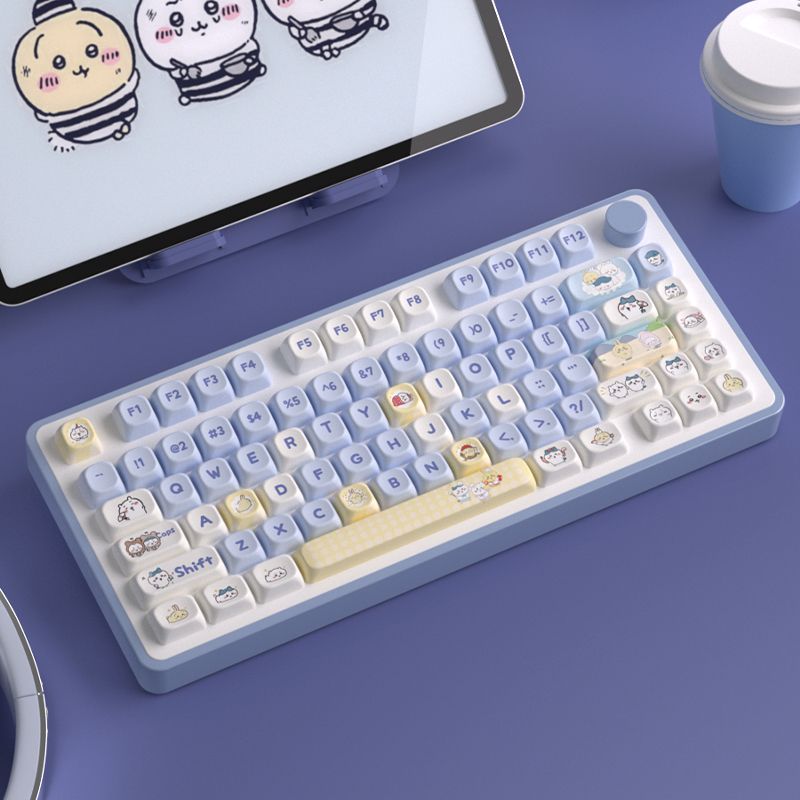 Kawaii Cute Chiikawa Themed MO - огляд і ціна Keycap Artisan Anime