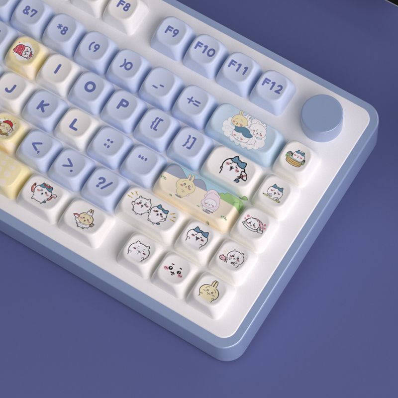 Kawaii Cute Chiikawa Themed MO - огляд і ціна Keycap Artisan Anime