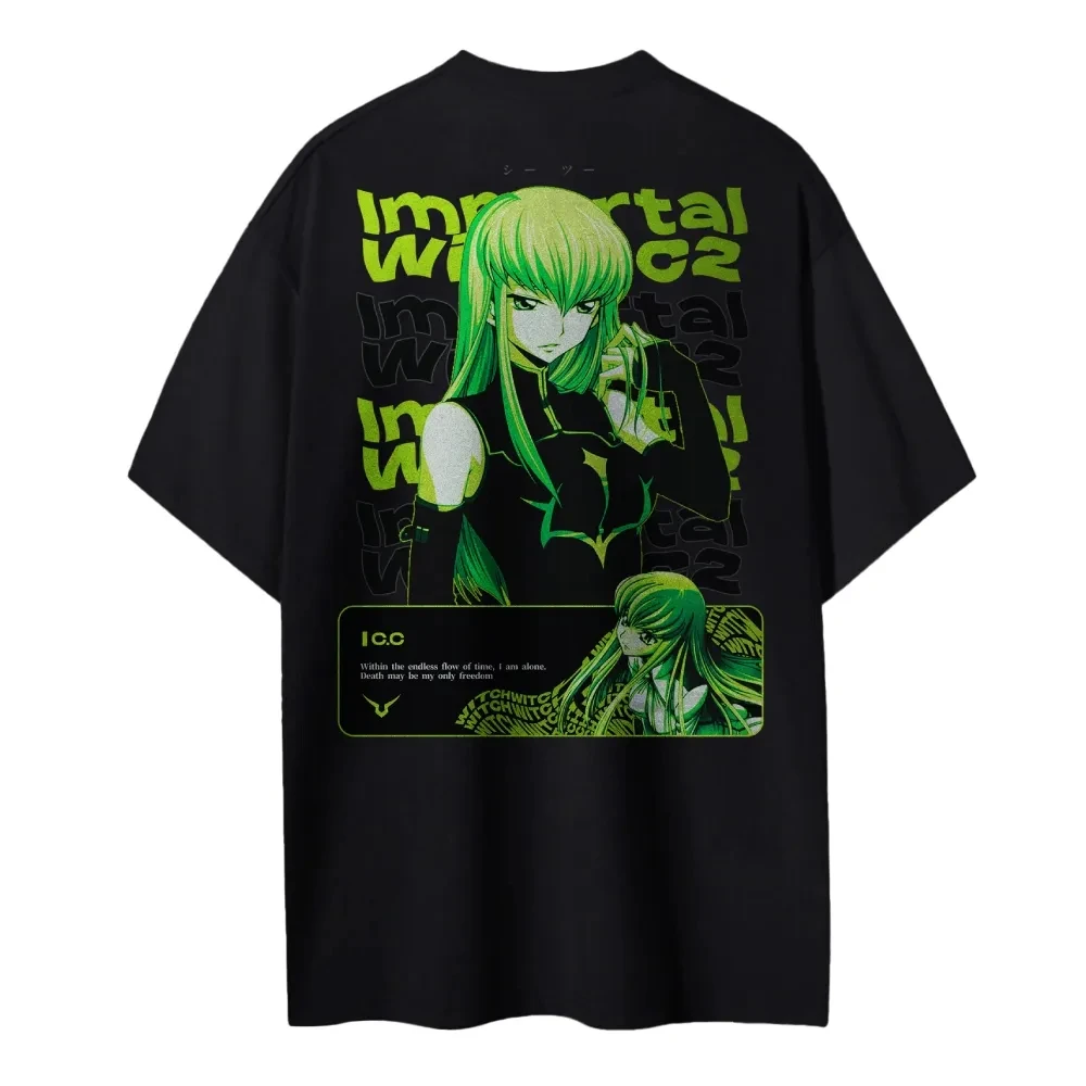 New Code Geass T-Shirt C.C. Ch - огляд і ціна Anime Merchandise Store In Japan