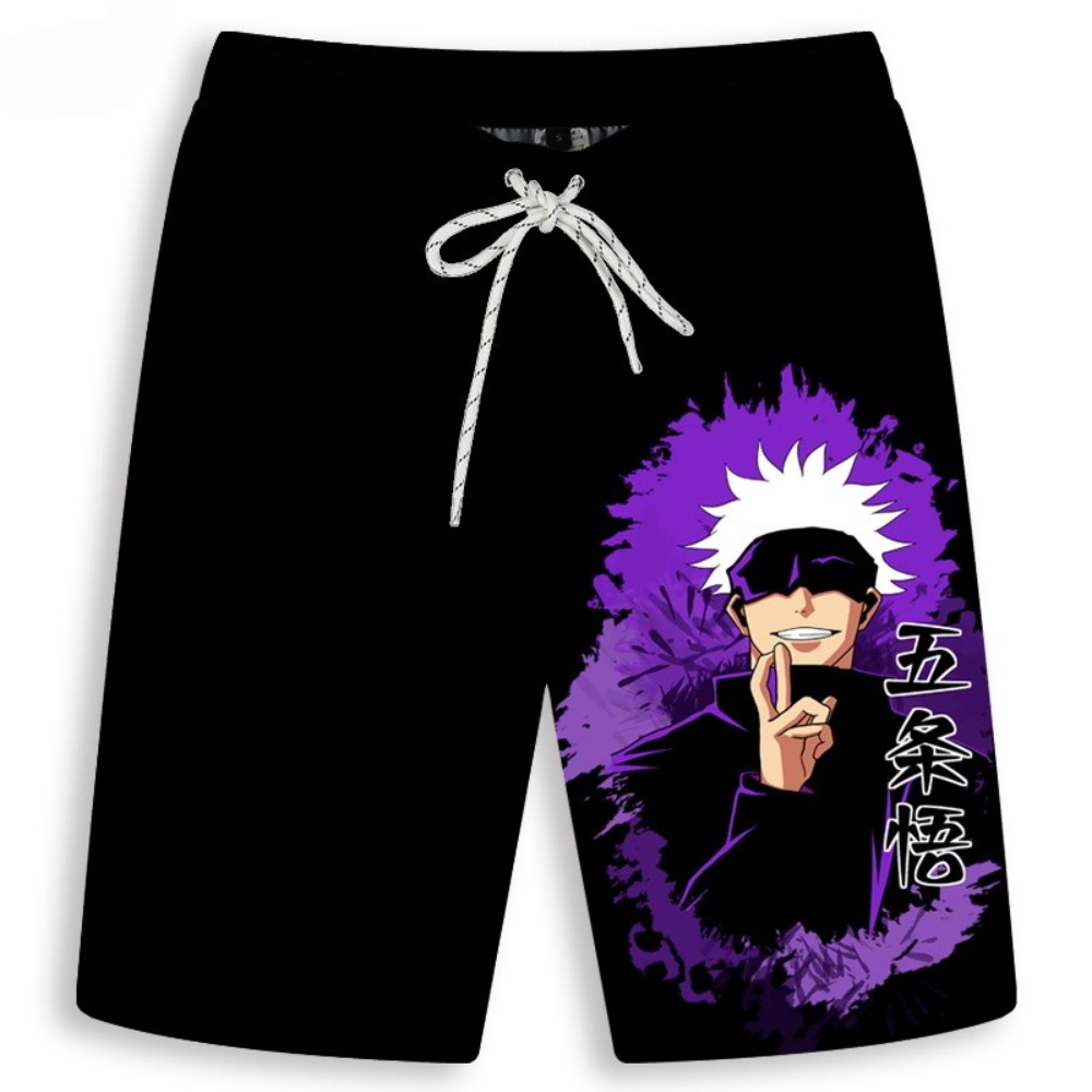 Men's Gojo Satoru Printed Shor - огляд і ціна Anime Merchandise Store In Japan