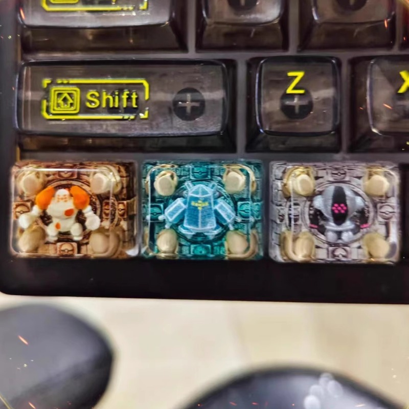 Pokemon Anime Keycaps 1U 1.25U - огляд і ціна Keycap Artisan Anime