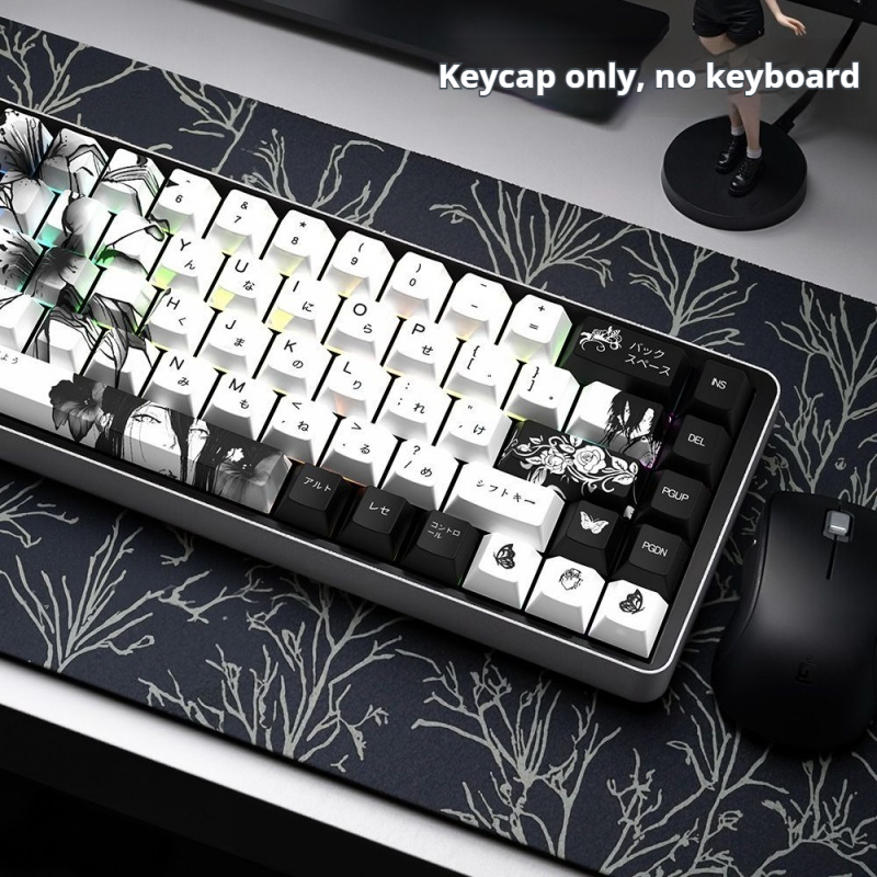 Reze Character keycaps Chainsa - огляд і ціна Keycap Artisan Anime