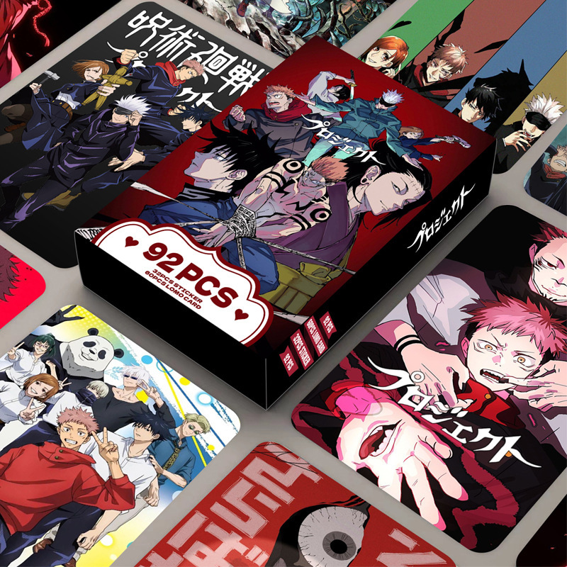 92 Pcs Cards Jujutsu Kaisen Do - огляд і ціна Anime Merchandise Box
