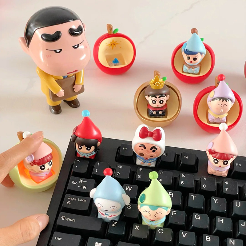 Kawaii Crayon Shinchan Dwarf F - огляд і ціна Keycap Artisan Anime
