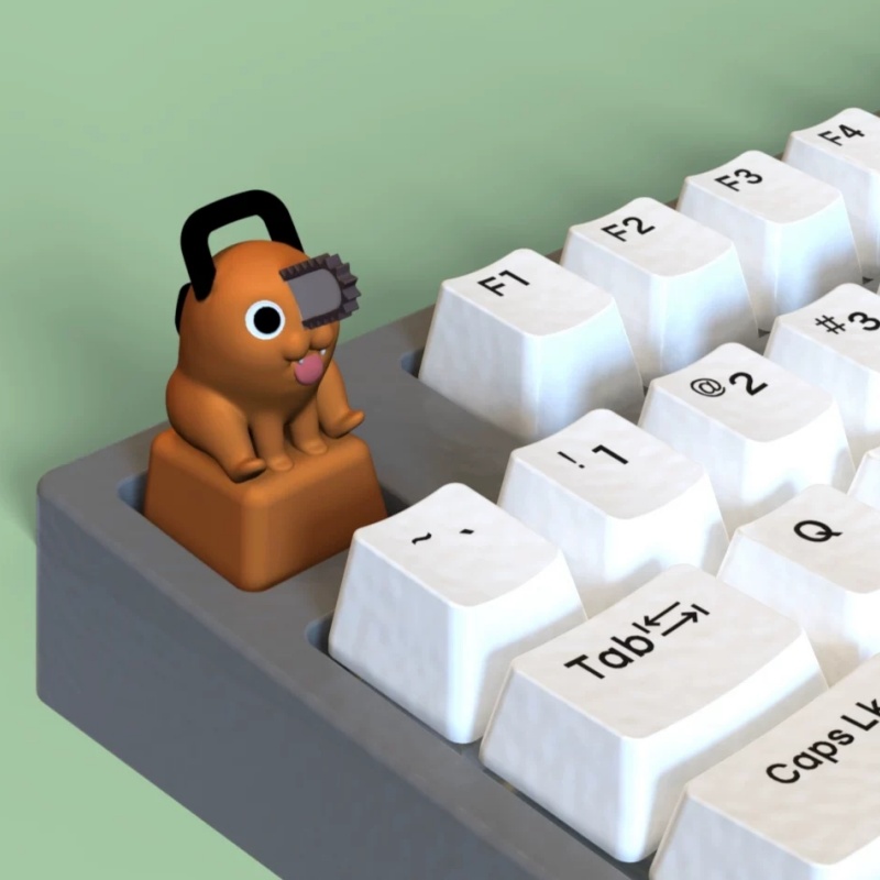 Chainsaw Man Anime Theme Keyca - огляд і ціна Keycap Artisan Anime