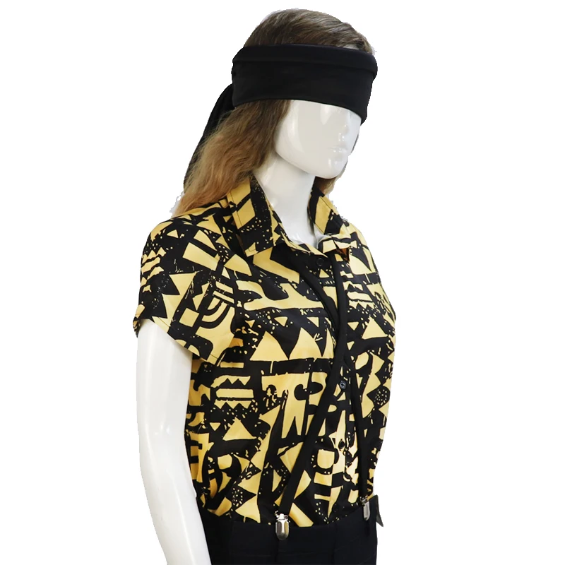 Eleven Yellow Shirt Belts Cosp - огляд і ціна Anime Merchandise Clothes