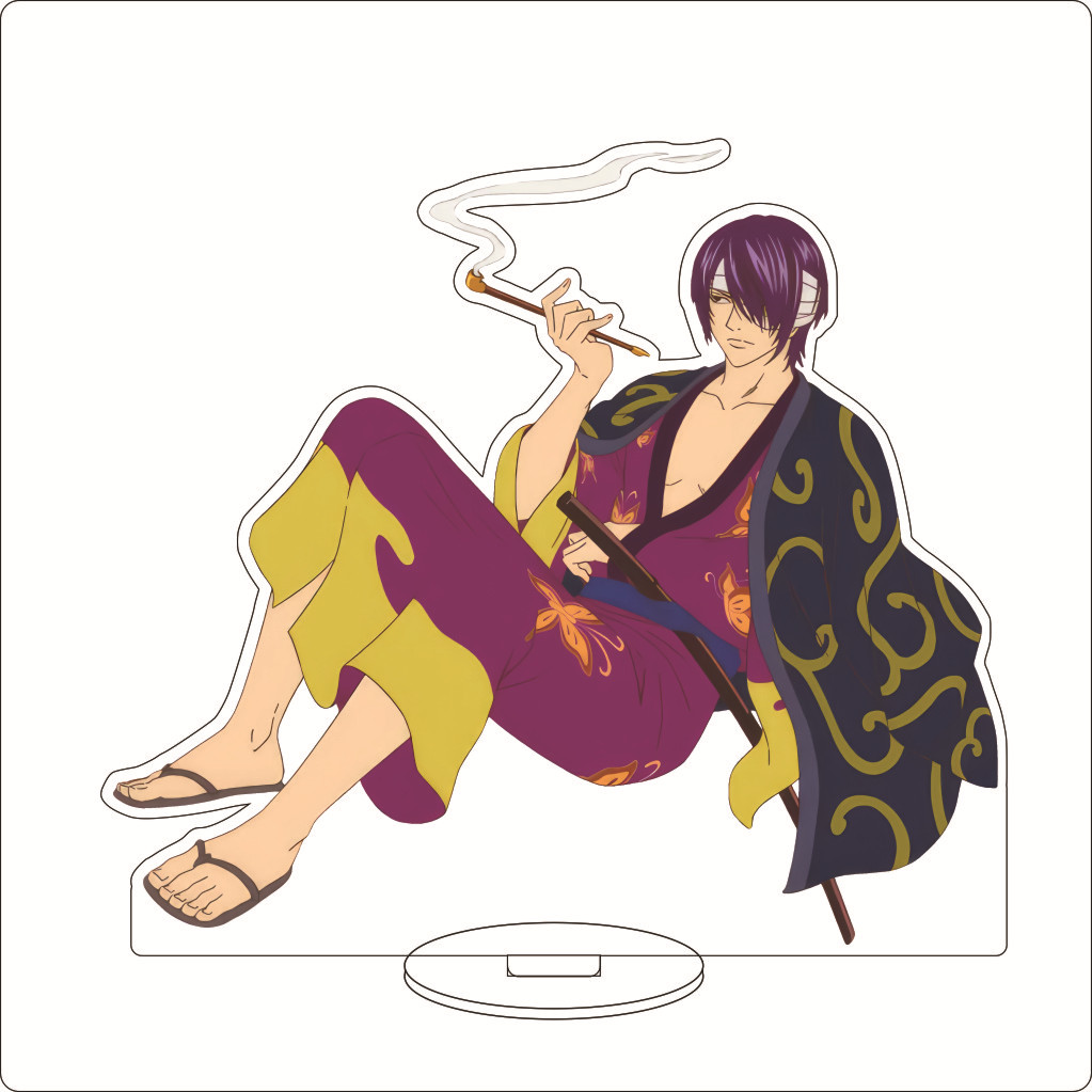 16CM Anime Gintama Sakata Gint - огляд і ціна Anime Merchandise Gift