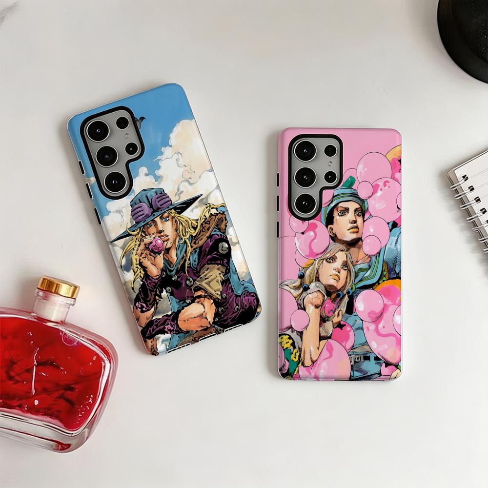 Hot cool Anime J-JOJO Steel Ba - огляд і ціна Phone Case Anime