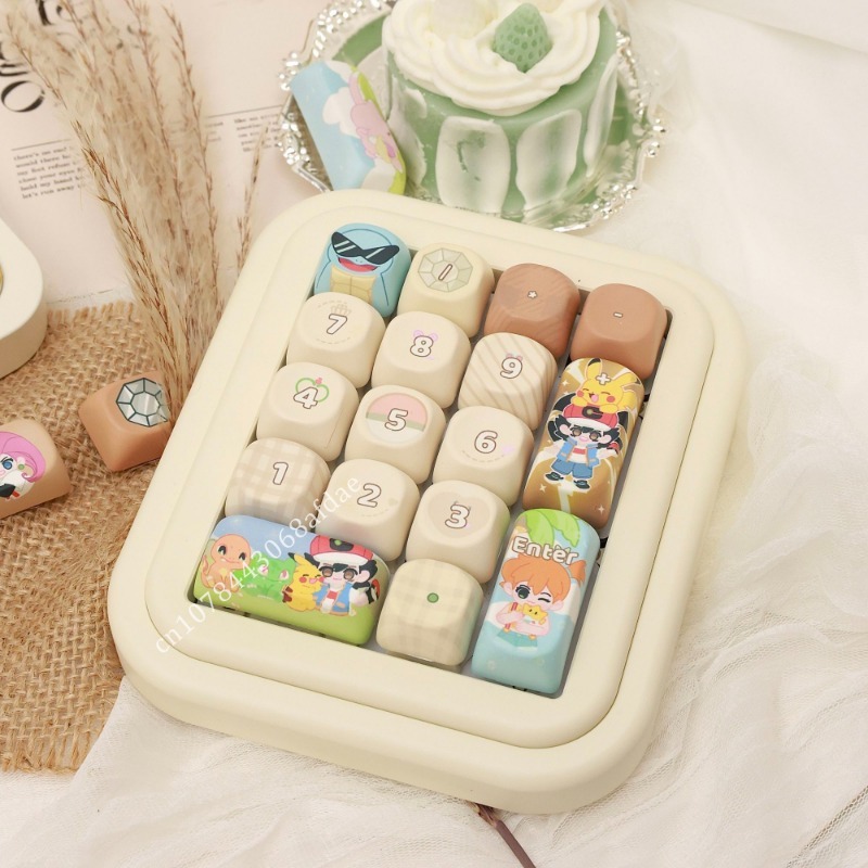 Anime Pokemon Keycaps MOA Heig - огляд і ціна Keycap Artisan Anime
