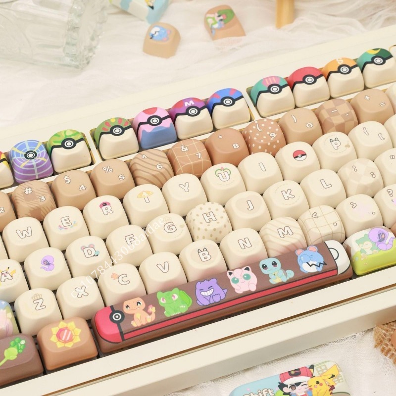 Anime Pokemon Keycaps MOA Heig - огляд і ціна Keycap Artisan Anime