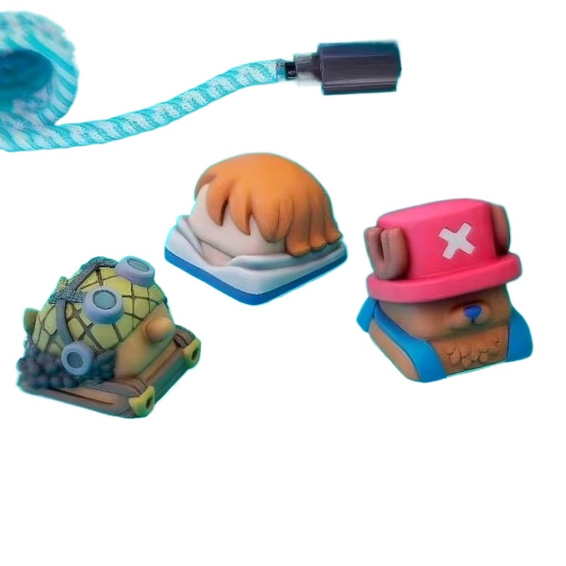 One Piece Chopper Nami anime c - огляд і ціна Keycap Artisan Anime