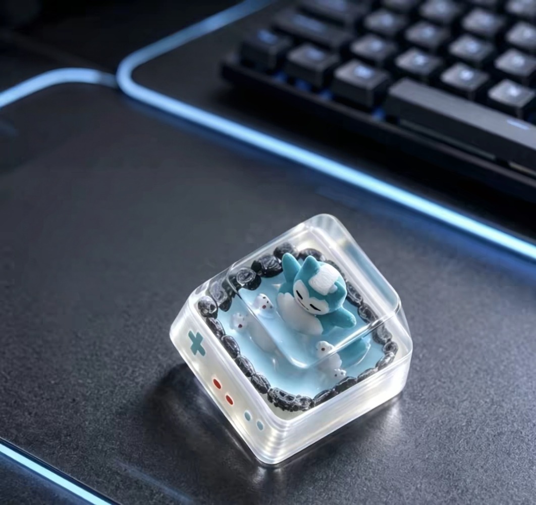 Pokémon Snorlax Keycap Resin T - огляд і ціна Keycap Artisan Anime