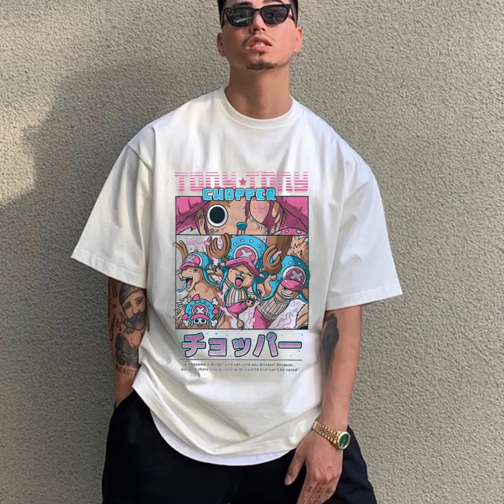 Men's T-Shirt Anime One Peice  - огляд і ціна Anime Merchandise Store In Japan