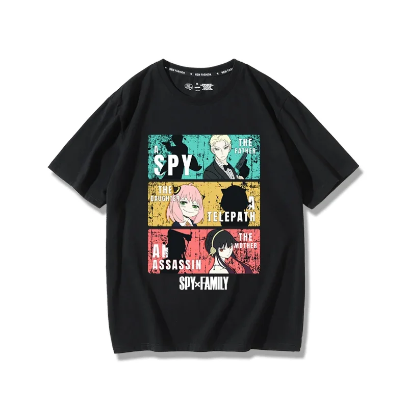 SPY×FAMILY Spy and Family Them - огляд і ціна Anime Merchandise T Shirt