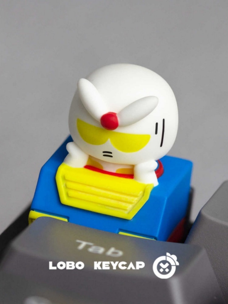 LOBO Chibi Gundam Zaku Artisan - огляд і ціна Keycap Artisan Anime