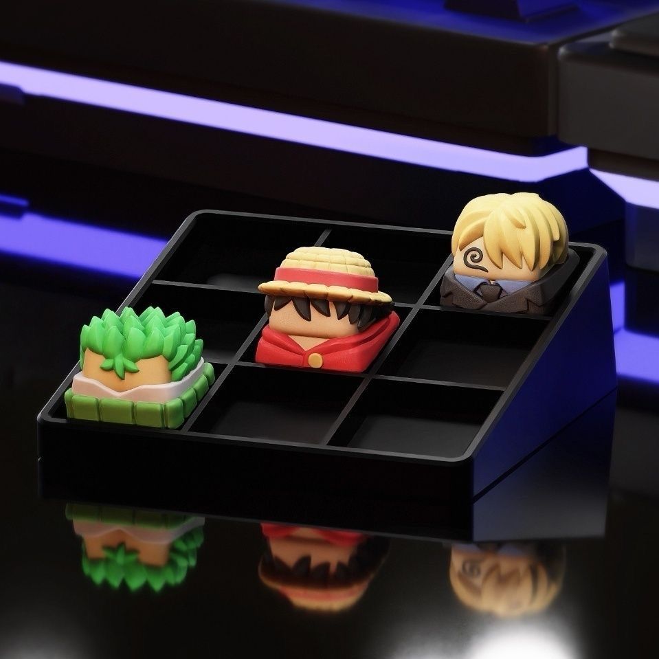 New Kawaii ONE PIECE Luffy Key - огляд і ціна Keycap Artisan Anime